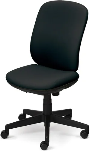 Vista 13 de Plus Silla de oficina Presea respaldo bajo Shell blanco sin codos rosa KC-K56SL PK 697835