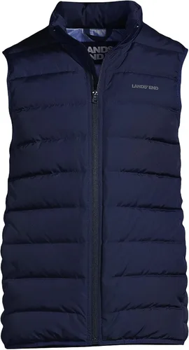 Vista 4 de Lands End Chaleco acolchado de plumón para hombre