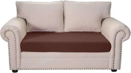 Vista 31 de MBROS Funda de cojín elástica para sofá de 2 cojines, protector de muebles de 1 pieza, funda de cojín para sofá, funda de cojín, color negro