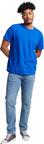 Vista 2 de Russell Athletic Camisetas Dri-Power de manga corta para hombre, absorben la humedad, protección contra olores, UPF 30+, tallas S-4x
