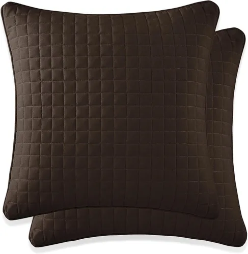 Vista 95 de Fundas Southshore Fine Linens Vilano Springs, para almohada, acolchadas, Microfibra, Pizarra, 20" x 36" 15 - Pizarra