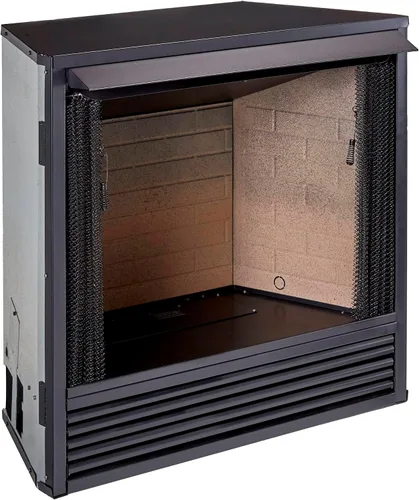 Vista 7 de ProCom Inserto universal de cámara de combustión sin ventilación de 32 pulgadas - Diseño de espacio cero - Modelo # PC32VFC