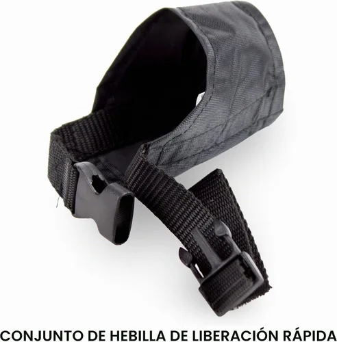 Vista 6 de Bozal de seguridad transpirable Weebo para mascotas paño de nailon, XXS
