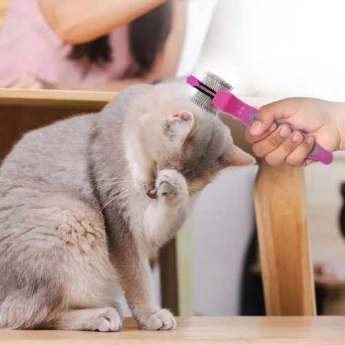 Vista 5 de Groomer Essentials Cepillo flexible deslizante - Firma simple/media