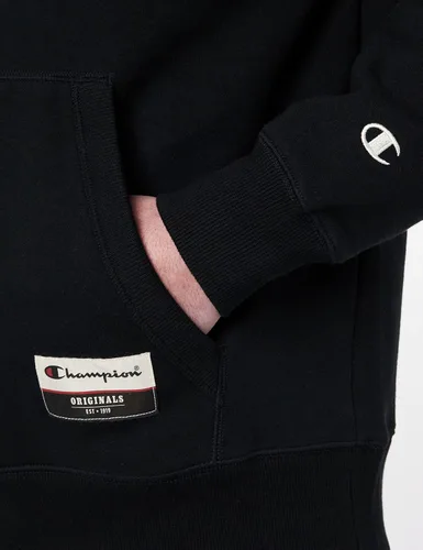 Vista 4 de Champion Authentic Originals - Sudadera de forro polar con capucha para hombre
