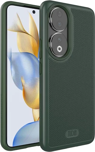 Vista 8 de TUDIA DualShield Grip - Funda protectora compatible con Honor 90, de doble capa, a prueba de golpes, delgada, de grado militar, antideslizante, Azul