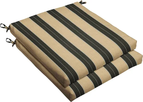 Vista 8 de Sorra Home Trupedic x Sunbrella - Juego de 2 cojines para silla de interior y exterior, perfectos para oficina, comedor, cocina, patio, porche