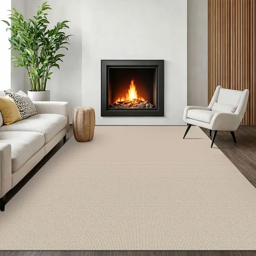 Vista 75 de EARTHALL Alfombra tejida de 2 x 3 pies, lavable para entrada, alfombra trenzada antideslizante, alfombra para puerta interior y exterior, alfombra