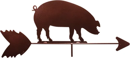 Vista 4 de SWEN Products Veleta Pig HOG Piggy (montaje ajustable incluido)