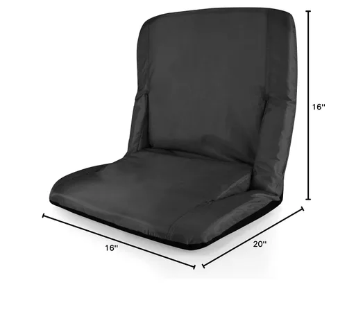 Vista 3 de PICNIC TIME Silla reclinable portátil con asiento Ventura de San Francisco 49ers negro