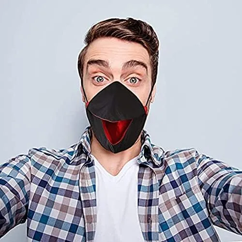 Vista 5 de Disfraz de pájaro con boca de pico, cubierta de cara de pato parlante ajustable, máscara de boca de pato para fiesta
