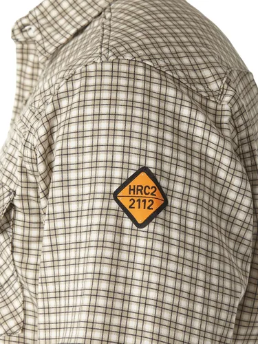 Vista 4 de Wrangler Riggs Workwear - Camisa de manga larga occidental con dos bolsillos a presión para hombre