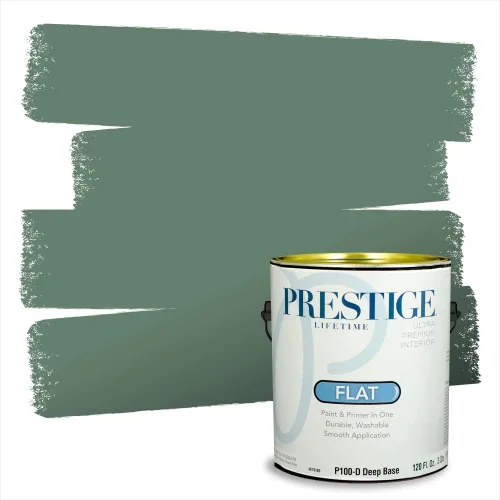 Vista 48 de Prestige Paints - 2 en 1, pintura base y pintura de exterior, E100-N-735BM