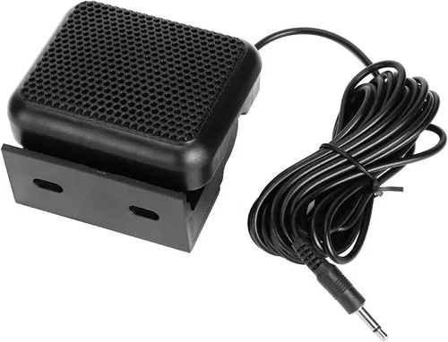 Vista 6 de Ciciglow Mini altavoz externo rectangular del alto rendimiento NSP-100 para la radio del CB, FT-847 FT-920 FT-950 FT-2000