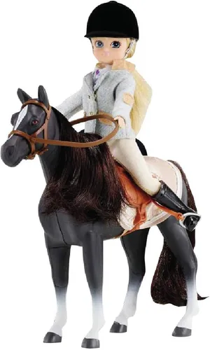 Vista 7 de Lottie Pony Adventures - Juego de muñecas con accesorios de caballo y equitación