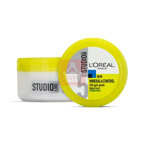 Vista 3 de Loreal Studio Line - Pasta de gel para modelar con control mineral, tacto natural, fijación fuerte, 5.1 fl oz
