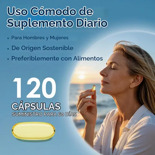 Vista 7 de DRFOSTER Aceite de pescado Omega-3 2000 mg, 120 cápsulas blandas