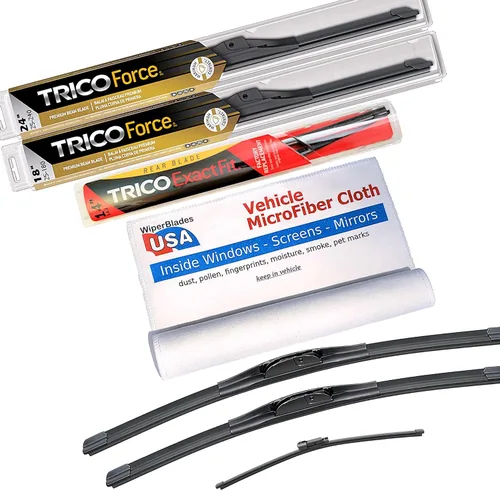Vista 6 de Limpiaparabrisas Performance Beam compatibles con Hyundai Stellar 1985 (juego de 2) limpiaparabrisas