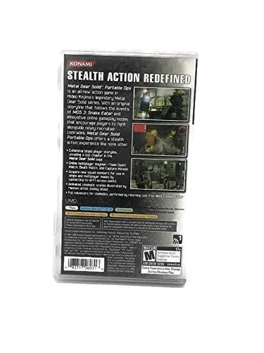Vista 3 de Metal Gear Solid Portable Ops - Sony PSP