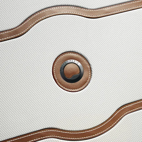 Vista 8 de DELSEY Paris Chatelet - Equipaje de cubierta dura con ruedas giratorias, champagne blanco ), 40167282015