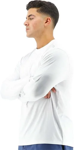 Vista 3 de TYR Camiseta de manga larga con protección solar UPF 50+ para hombre