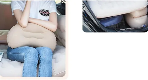 Vista 3 de Colchón de aire para cama de camión, colchón de aire para automóvil, cama inflable, soporte de almacenamiento de almohada, bolsa de almacenamiento