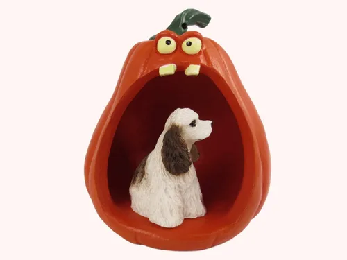 Vista 172 de Conversation Concepts Figura de Corgi galés de Halloween y calabaza Welsh Corgi Pembroke