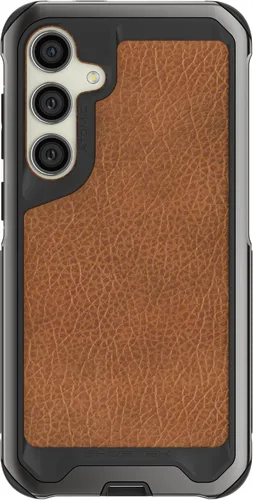 Vista 43 de Ghostek Atomic - Funda delgada para Galaxy Z Flip 4, parte trasera de aramida con parachoques de aluminio rojo, funda protectora de doble capa a