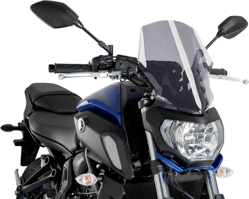 Vista 3 de Puig Vientos Nueva generación Touring Yamaha MT-07 18- C/Clear (9667W)