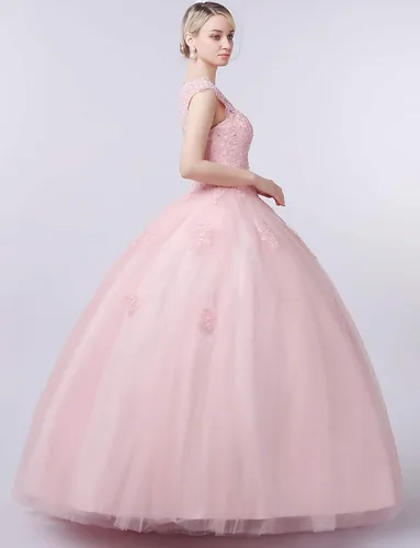 Vista 8 de Vestidos de quinceañera Vestido de baile de graduación de encaje dulce 16 vestidos de princesa