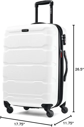 Vista 123 de Samsonite Omni PC - Maleta extensible rígida, Negro