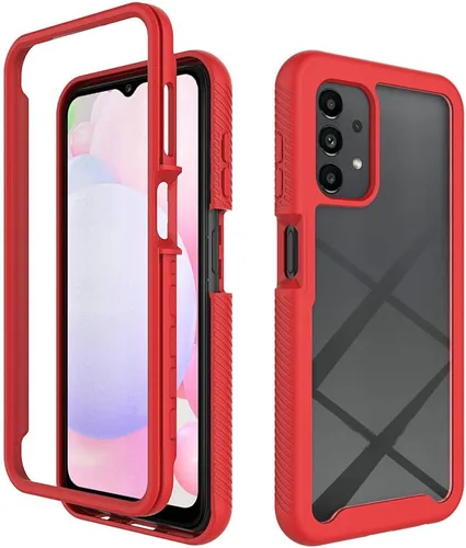 Vista 6 de Funda protectora para Samsung Galaxy A13 4G, anticaídas y absorción de golpes para Samsung SM-A135F/DS Galaxy A13 4G / SM-A135M/DS SM-A135F/DSN Negro
