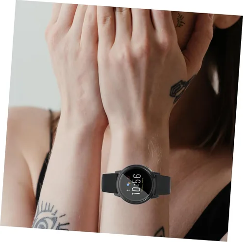 Vista 6 de Hemobllo Accesorios compatibles con Fossil Gen 5 The Carlyle HR - Carcasa protectora con marco protector de pantalla