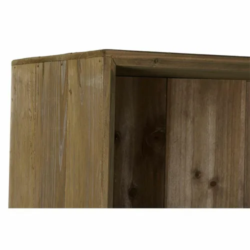 Vista 3 de Armario DKD Home Decor Negro Madera Metal Cristal (70 x 34.5 x 160 cm)
