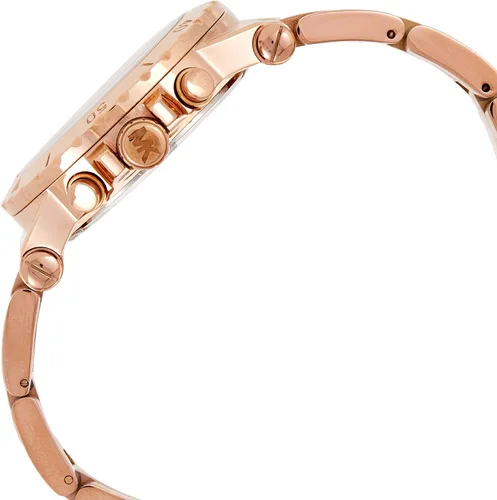 Vista 3 de Michael Kors cuarzo esfera redonda Rosegold Rosegold BandMK5314Reloj de mujer