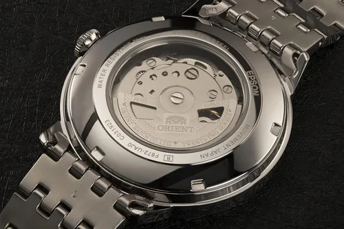 Vista 5 de Orient Reloj automático clásico para hombre con esfera azul RA-AC0J03L10B, Classic