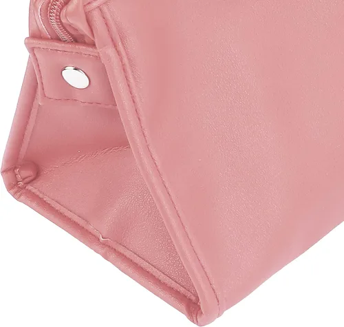 Vista 8 de Bolsa de almacenamiento para secador de pelo, estuche de viaje para secador de pelo, bolsa de transporte de piel sintética, bolsa portátil
