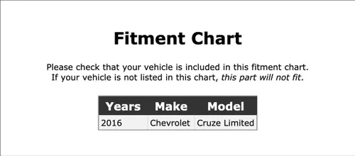 Vista 2 de Front Disc Brake Rotor for Chevrolet Cruze Limited 2016#1avG 2016