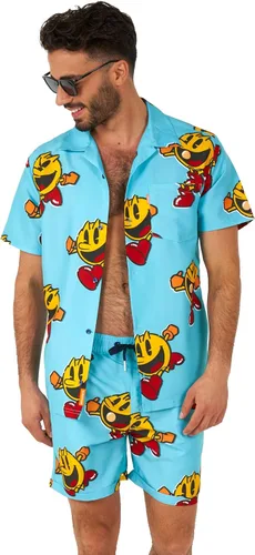 Vista 9 de Opposuits Traje de baño combinado de verano - Conjunto de dos piezas a juego para hombre - Ropa de natación de playa