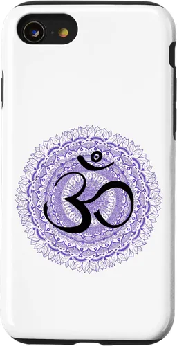 Vista 13 de Funda de meditación hindú para iPhone 12 Pro Max Om Yoga Ohm