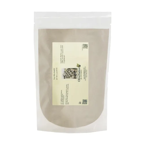 Vista 2 de OliveNation Leche de soja en polvo, reemplazo nutritivo de leche, vegano - 5 libras