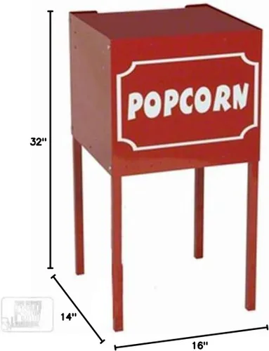 Vista 2 de Paragon Soporte para palomitas de maíz Thrifty para máquina de palomitas de maíz Thrifty de 4 onzas