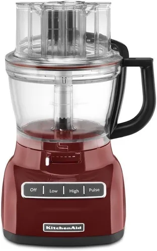 Vista 2 de KitchenAid RKFP0930CU - Procesador de alimentos de 9 tazas con sistema Exact Slice (renovado) PLATA
