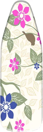 Vista 5 de Mabel Home Funda acolchada para tabla de planchar, 100% algodón (6 tamaños y patrones diferentes) (13 x 38 pulgadas, flamenco)