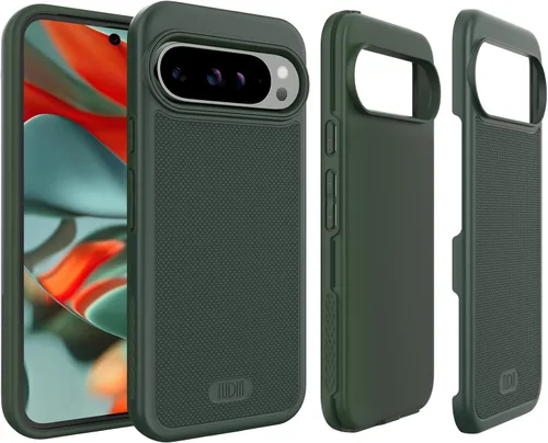 Vista 66 de TUDIA MergeGrip [Compatible con Magsafe] Funda para Google Pixel 7a 2023, [Probada contra caídas de grado militar] Borde elevado para protección