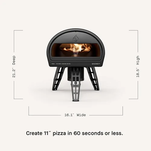 Vista 8 de Gozney Roccbox - Horno de pizza para exteriores, portátil, a gas y leña