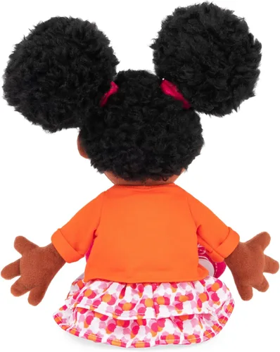 Vista 7 de GUND Sesame Street - Peluche oficial de Gabrielle, muñeca de felpa prémium para edades de 1 año en adelante, 13 pulgadas