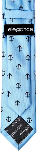 Vista 3 de Retreez Patrón clásico de anclaje tejido microfibra 2" corbata flaca