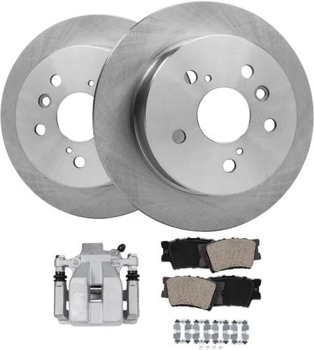 Vista 20 de Detroit Axle - Rotores de freno para Ford Mustang 2015 2016 2017 2018 2019 2020 2021 2022 2023 Rotores de freno de disco 2016 2017 2018 2019