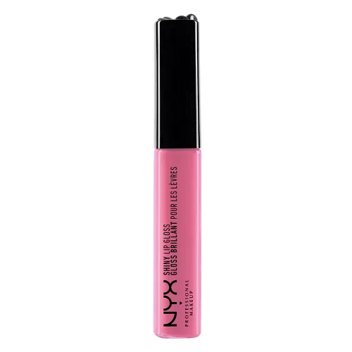 Vista 7 de Brillo de labios NYX Mega Shine, 0.37 onzas, rosado bebé